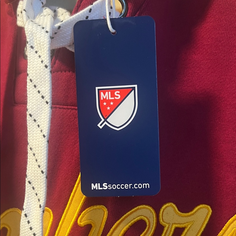 NWT Portland Timbers authentic MLS Hockey Style Hoodie (Medium) - Picture 3 of 7